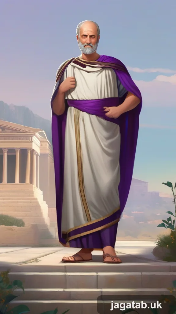 Weathered Middle Aged Roman Senator Bald Fd83