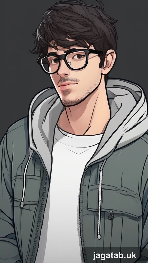 Young Adult Male Mid 20s Short Messy Dar Fa3b