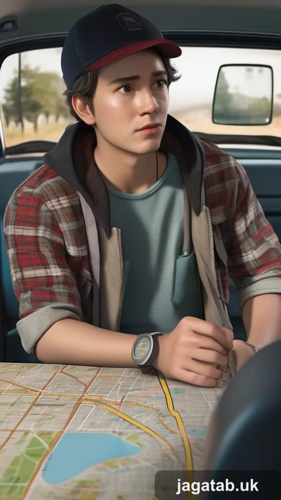 Young Gender Neutral Driver Short Messy 588b