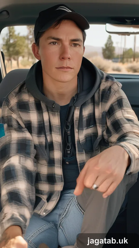 Young Gender Neutral Driver Short Messy D1e1