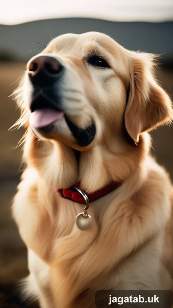 Young Male Golden Retriever Fluffy Golde C7e1