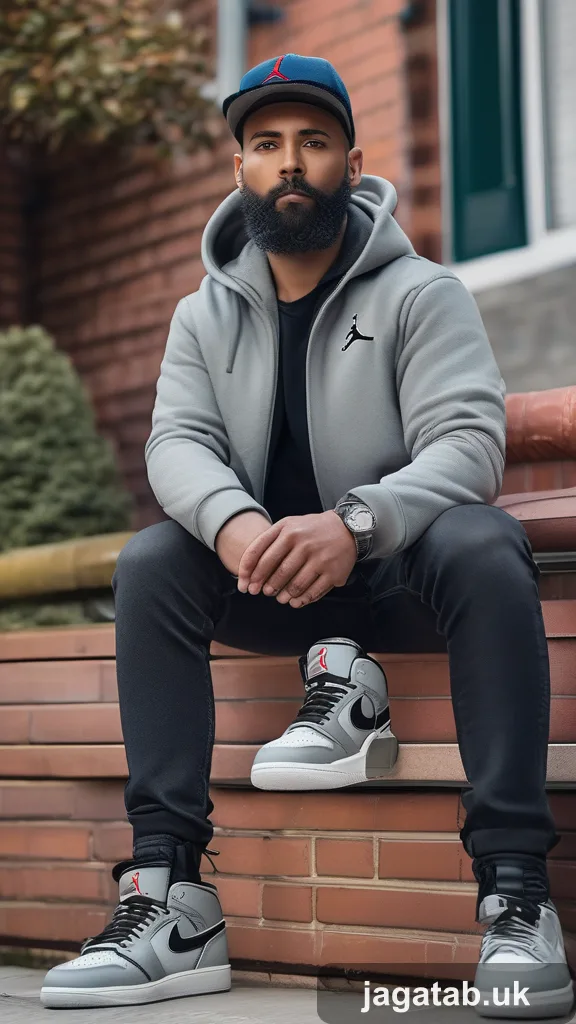 Young Male Sneakerhead Short Dark Hair H B182