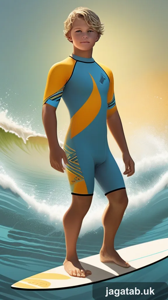 Young Male Surfer Sun Bleached Short Hai 7ee2