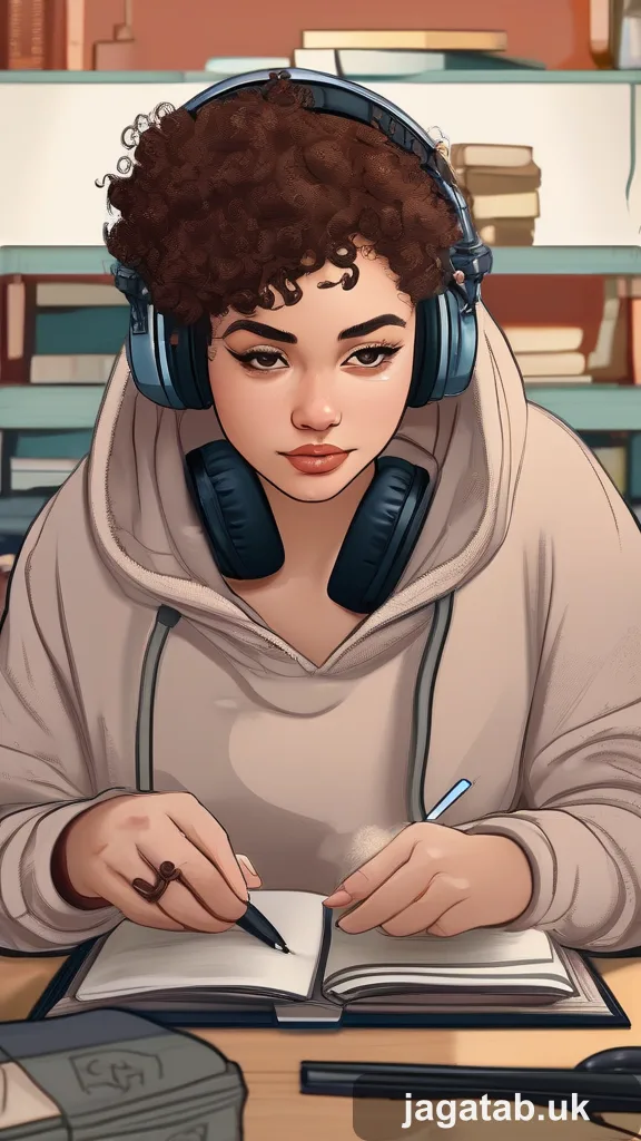 Young Woman Early 20s Short Curly Hair O 7e61