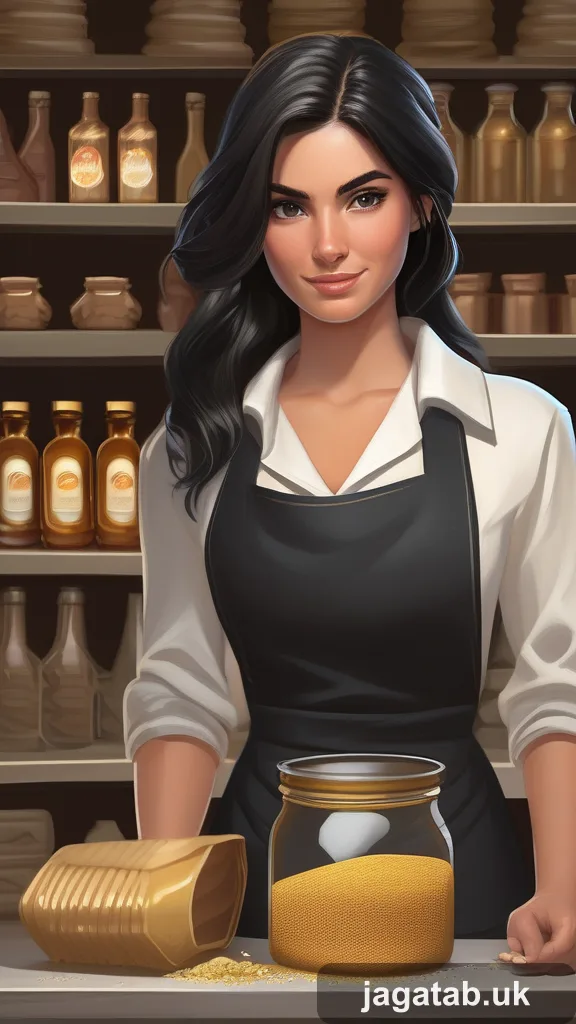 Young Woman With Tangled Dark Hair In A F8fc